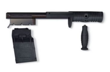 Image of Adaptive Tactical Venom Kit w/5rd Box, for Mossberg 500 Series Shotguns, Black, AT-05000-5RD