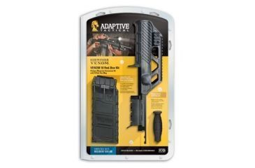 Image of EDEMO Adaptive Tactical Venom Kit w/Wraptor Forend and 10rd Box, for Mossberg 500 Series Shotguns, Black, AT-05200-10RD