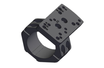 Image of ADE Advanced Optics 30mm/1in Piggyback Universal Fit Red Dot Riflescope Ring, Black, HM9