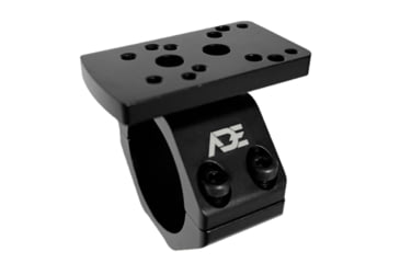 Image of ADE Advanced Optics 30mm/1in Piggyback Universal Fit Red Dot Riflescope Ring, Black, HM9