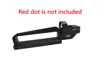 Image of ADE Advanced Optics AR15 Carry Handle with Integrated Universl Red Dot Mount, Black, STB-Universal