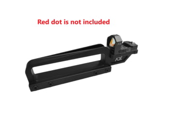 Image of ADE Advanced Optics AR15 Carry Handle with Integrated Universl Red Dot Mount, Black, STB-Universal