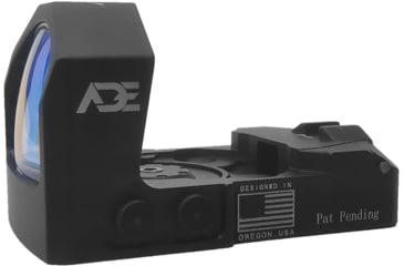 Image of ADE Advanced Optics RD3-022 Pro Artemis Red Dot Sight With Multi-6-Reticle System, Multi-6 Reticle, CR1632, Black, RD3-022 Pro
