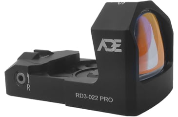 Image of ADE Advanced Optics RD3-022 Pro Artemis Red Dot Sight With Multi-6-Reticle System, Multi-6 Reticle, CR1632, Black, RD3-022 Pro