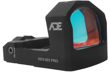 Image of ADE Advanced Optics RD3-022 Pro Artemis Red Dot Sight With Multi-6-Reticle System, Multi-6 Reticle, CR1632, Black, RD3-022 Pro