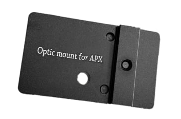Image of ADE Advanced Optics Beretta APX Adapter Plate, Trijicon, Holosun, Black, HM21
