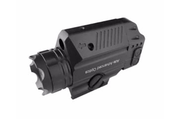 Image of ADE Advanced Optics Crusader Series Compact Green Laser Strobe Flashlight Sight, Black, HG62