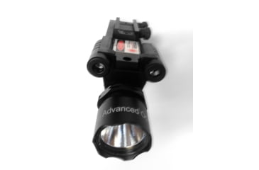 Image of ADE Advanced Optics Dual Strobe Flashlight w/ Blue Laser Combo Sight, Black, HG23