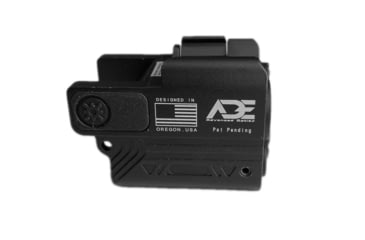 Image of ADE Advanced Optics HG54G Plus 2 Full Metal Green Laser/Flashlight Sight, Springfield Hellcat OSP/PRO/Micro-Compact 9MM Pistol, Black, HG54 PLUS