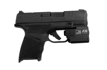 Image of ADE Advanced Optics HG54G Plus 2 Full Metal Green Laser/Flashlight Sight, Springfield Hellcat OSP/PRO/Micro-Compact 9MM Pistol, Black, HG54 PLUS