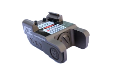 Image of ADE Advanced Optics HG54R Rechargeable Universal Laser Sight, Green Laser, Springfield Hellcat OSP/PRO, FDE, HG54 Recharge FDE