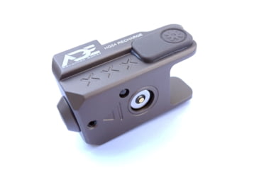 Image of ADE Advanced Optics HG54R Rechargeable Universal Laser Sight, Green Laser, Springfield Hellcat OSP/PRO, FDE, HG54 Recharge FDE