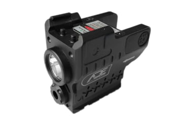 Image of ADE Advanced Optics HG55-2 Green Laser Flashlight Sight, SW SD9VE, Ruger Security 9, HK P2000sk, Canik tp9sf, Springfield XD, Black, HG55