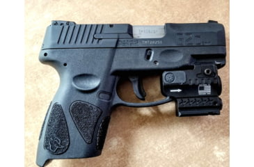 Image of ADE Advanced Optics HG55-2 Green Laser Flashlight Sight, SW SD9VE, Ruger Security 9, HK P2000sk, Canik tp9sf, Springfield XD, Black, HG55