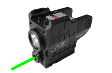 Image of ADE Advanced Optics HG55-2 Green Laser Flashlight Sight, SW SD9VE, Ruger Security 9, HK P2000sk, Canik tp9sf, Springfield XD, Black, HG55