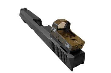 Image of ADE Advanced Optics Huracan Mini Reflex Green Dot Micro Sight, 4 MOA, FDE, RD3-006B1S