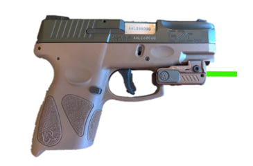 Image of ADE Advanced Optics Mini Green Laser Sight, Glock/Ruger Security 9/HK P2000/Springfield XD/Taurus G2c/Canik/Sig Sauer P320/P365/P226, FDE, HG54 FDE