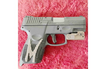 Image of ADE Advanced Optics Mini Green Laser Sight, Glock/Ruger Security 9/HK P2000/Springfield XD/Taurus G2c/Canik/Sig Sauer P320/P365/P226, FDE, HG54 FDE