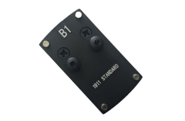 Image of ADE Advanced Optics Mini/Micro Reflex Dot Sight Mounting Plate for Colt 1911 Standard, Black, B1