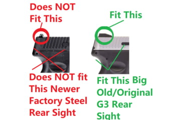 Image of ADE Advanced Optics Optic Mount Plate, Taurus PT111 G2, Millennium G2, G2, G3 and TX22 to fit on Vortex Venom, burris fastfire, meopta, eotech mrds, docter, Insight Red Dot Reflex Sight, Black, Taurus G2 Plate
