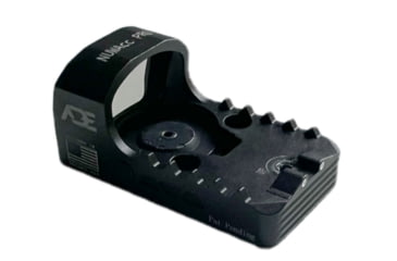 Image of ADE Advanced Optics NUWAcc PRO Motion Awake 1x20mm Micro Green Dot Sight, 3 MOA Green Dot, Black, RD3-021cc Pro