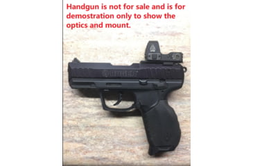 Image of ADE Advanced Optics Optic Mount Plate, Ruger SR9, SR9c, SR40, SR40c, and SR45 Pistols, Black, Ruger SR9 Plate