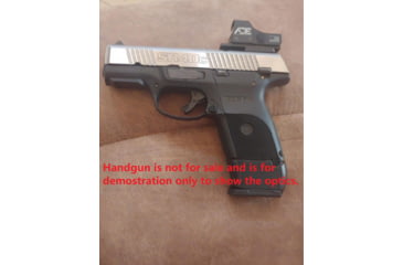 Image of ADE Advanced Optics Optic Mount Plate, Ruger SR9, SR9c, SR40, SR40c, and SR45 Pistols, Black, Ruger SR9 Plate