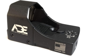 Image of ADE Advanced Optics RD3-006A Mini Reflex Micro Green Dot Sight, 3 MOA, Black, RD3-006A
