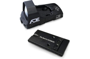 Image of ADE Advanced Optics RD3-006X 1x Reflex Green Dot Sight w/Springfield XD, MOD.2 Optic Mount Plate