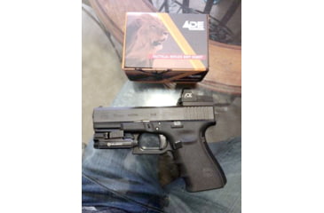 Image of ADE Advanced Optics RD3-006B Mini Reflex Micro Green Dot Sight, 1x26mm, 3 MOA Reticle, Black, RD3-006B