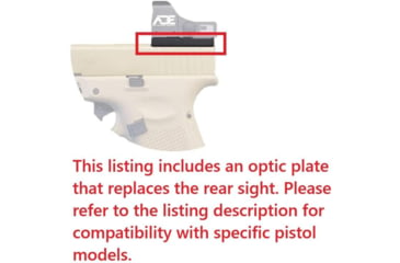 Image of ADE Advanced Optics RD3-006 1x Reflex Green Dot Sight w/SAR9 Optic Mount Plate