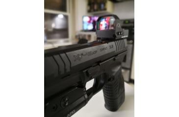 Image of ADE Advanced Optics RD3-015 Micro Mini Reflex Red Dot Sight, 4 MOA Reticle, Black, RD3-015