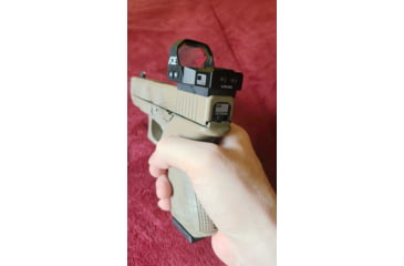Image of ADE Advanced Optics RD3-015 Micro Mini Reflex Red Dot Sight, 4 MOA Reticle, Black, RD3-015