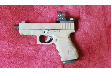 Image of ADE Advanced Optics RD3-015 Micro Mini Reflex Red Dot Sight, 4 MOA Reticle, Black, RD3-015