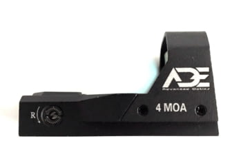Image of ADE Advanced Optics RD3-015 Micro Mini Reflex Red Dot Sight, 4 MOA Reticle, Black, RD3-015