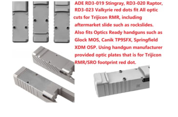 Image of ADE Advanced Optics RD3-019 Stingray Micro Green Dot Sight, 6 MOA, Black, RD3-019G
