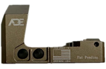 Image of ADE Advanced Optics RD3-022 Pro Artemis Red Dot Sight With Multi-6-Reticle System, FDE, RD3-022 Pro FDE Trumpet Red