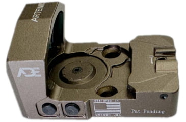 Image of ADE Advanced Optics RD3-022 Pro Artemis Red Dot Sight With Multi-6-Reticle System, FDE, RD3-022 Pro FDE Trumpet Red