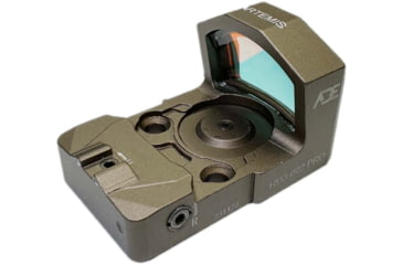 Image of ADE Advanced Optics RD3-022 Pro Artemis Red Dot Sight With Multi-6-Reticle System, FDE, RD3-022 Pro FDE Trumpet Red