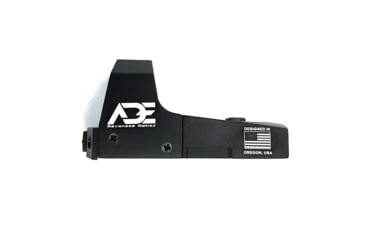 Image of ADE Advanced Optics RD3-006B Mini Reflex Micro Blue Dot Sight, 1x26mm, 3 MOA Reticle, Black, RD3-006B-BLUE