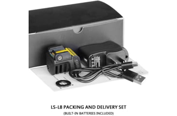 Image of ADE Advanced Optics Rechargeable LSL8G-1 Subcompact Green Laser Sight, Springfield Chargin Cable, Black, LS09