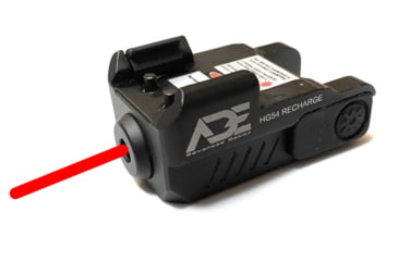 Image of ADE Advanced Optics Rechargeable Super Ultra Compact Laser Sight, RED Laser, Springfield Hellcat OSP/PRO, Black, HR54C Recharge