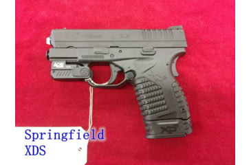 Image of ADE Advanced Optics Universal Laser Sight, Red, All full Size/Sub-Compact Handguns, Black, HR54