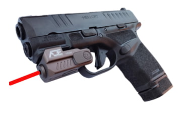 Image of ADE Advanced Optics HG54R Rechargeable Universal Laser Sight, Red Laser, Springfield Hellcat OSP/PRO, FDE, HR54 Recharge FDE