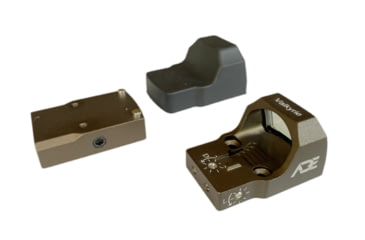 Image of ADE Advanced Optics Valkyrie Gen 2 Green Dot Sight, 4 MOA, FDE, RD3-023S Pro