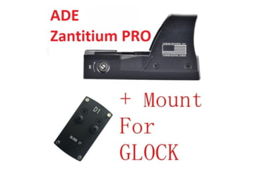 Image of ADE Advanced Optics Zantitium PRO Series Motion Awake Red Dot Sight, Multi Reticle System, Black, RD3-015 Pro