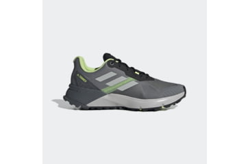 Image of Adidas Terrex Soulstride Trailrunning Shoes - Men's, Grey Four/Grey Two/Pulse Lime, 10, GZ9034-10