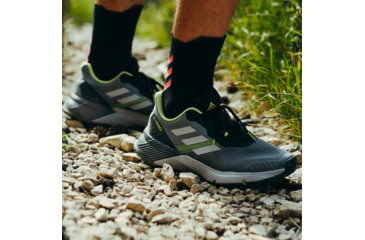 Image of Adidas Terrex Soulstride Trailrunning Shoes - Men's, Grey Four/Grey Two/Pulse Lime, 10, GZ9034-10