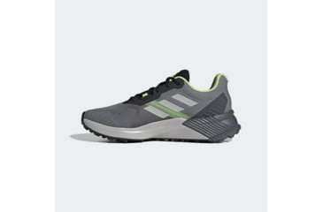 Image of Adidas Terrex Soulstride Trailrunning Shoes - Men's, Grey Four/Grey Two/Pulse Lime, 10, GZ9034-10