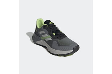 Image of Adidas Terrex Soulstride Trailrunning Shoes - Men's, Grey Four/Grey Two/Pulse Lime, 10, GZ9034-10